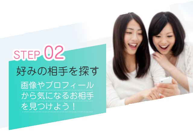 好みの相手を探す